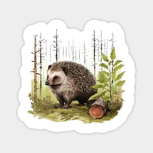 Sweet Hedgehog Magnet