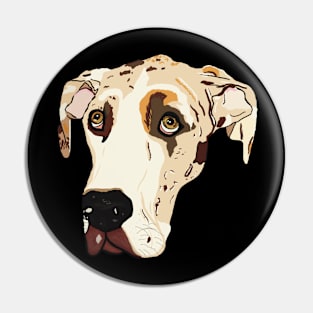 Maggie the Great Dane Pin