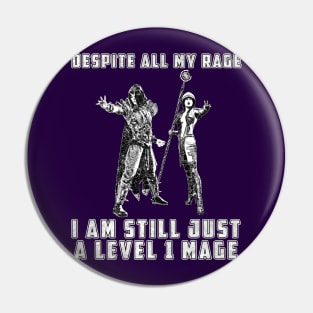 Despite All My Rage - LitRPG Pin