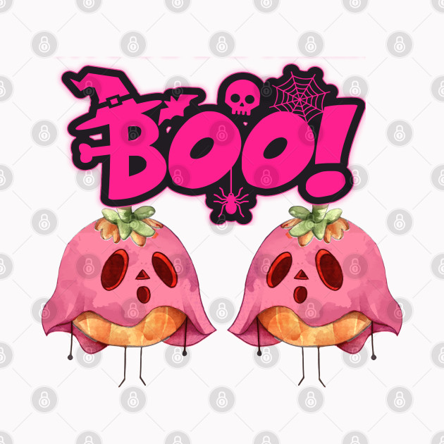Boo funny pink pumpkin halloween breast cancer awareness - Breast