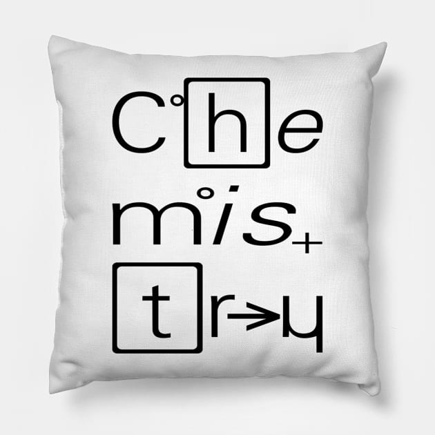 Chemistry Pillow by Vitalitee