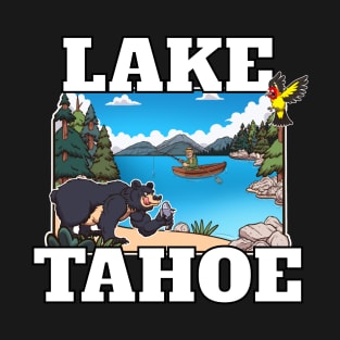 Lake Tahoe Nevada Outdoors T-Shirt