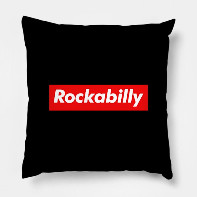 Rockabilly Pillow by monkeyflip