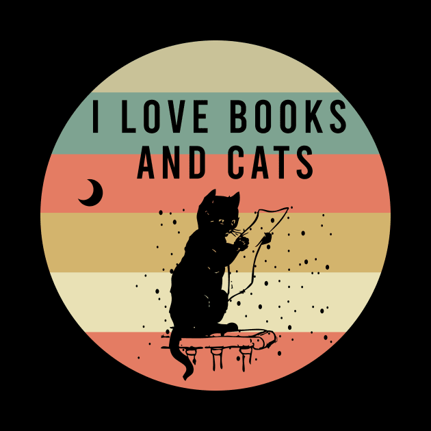 I love books and cats by cypryanus