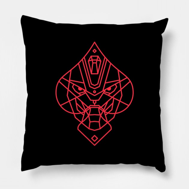 Cayde of Spades [Red] Pillow by allisawr