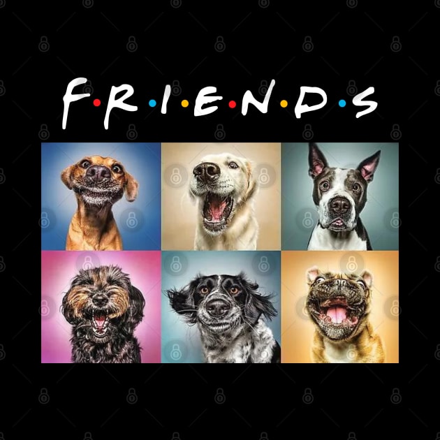 Friends Dog Version - Friends TV Show - Funny Friends by TNOYC