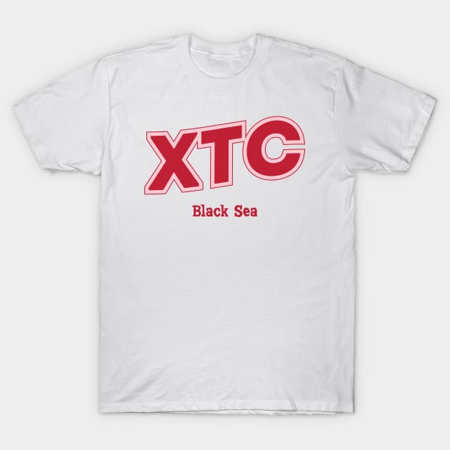 日本正規ビンテージ 80s XTC BLACK SEA Tシャツ シングルステッチ ロック バンド vintage Tシャツ