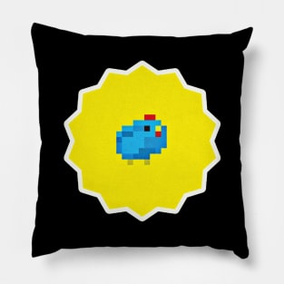 Cute pixel chicken Pillow