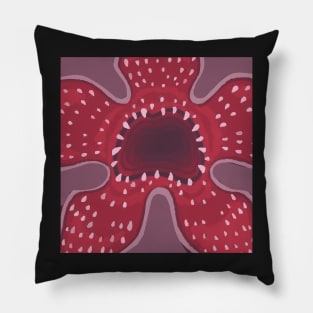 Demogorgon Mask Design, Artwork, Vector, Graphic Pillow