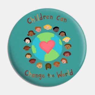 "Children Can Change the World!" by farah aria Pin