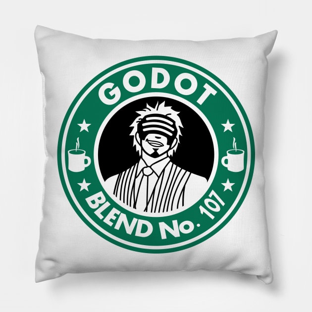 Godot Blend No. 107 Pillow by Ed's Craftworks