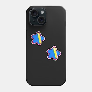 Neon star pattern Phone Case