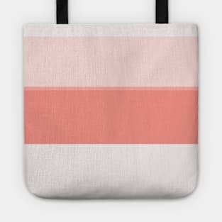 A lovely mix of Isabelline, Pale Pink, Pale Salmon and Peachy Pink stripes. Tote