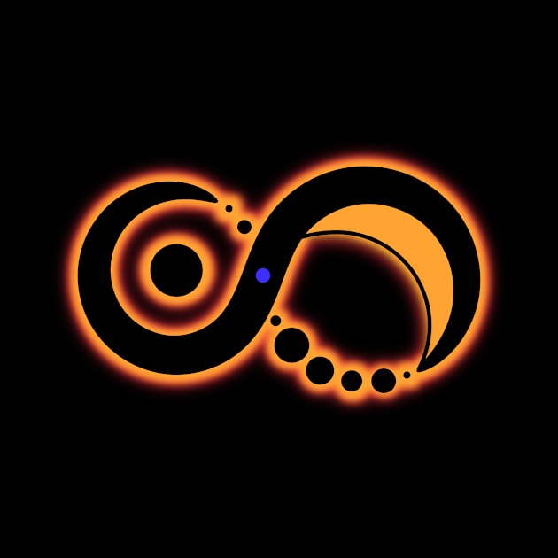 Solaris Moebius Orange / Rot (Logo klein) by Slava Jermakov