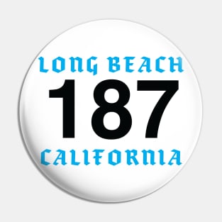 Long Beach 187 Pin