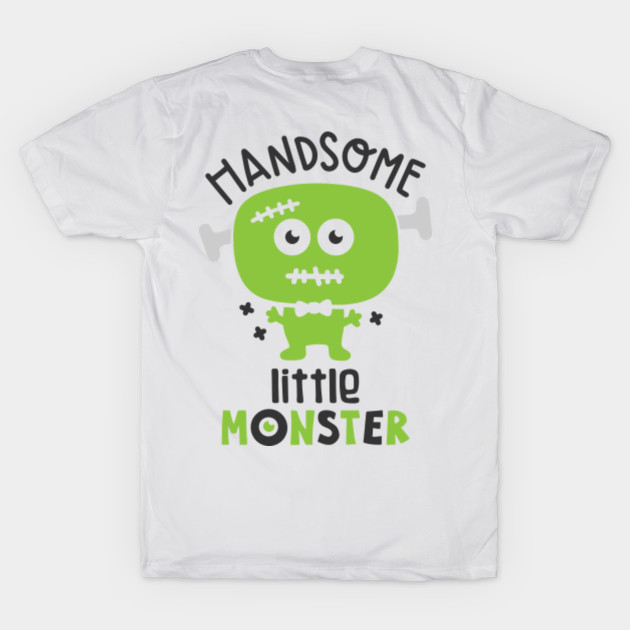 Discover Handsome Little Monster - Halloween - T-Shirt