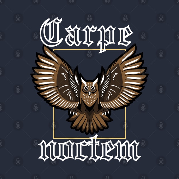 Copy of Carpe noctem Owl by artbleed