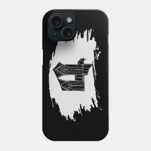 Gothic letter Q – Alphabet typography Phone Case