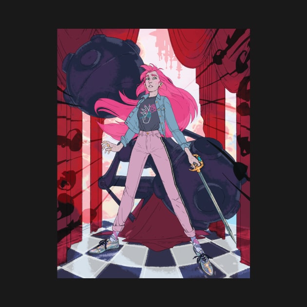 Utena Tenjou Fashion Illustration by cesyapalmer