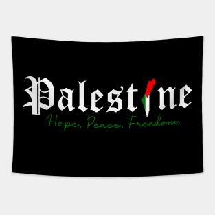 Palestine Hope Peace Freedom Tapestry