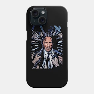 John Wick Elegance in Vengeance Phone Case