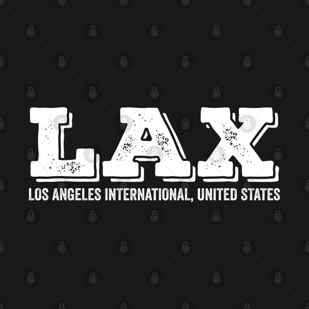 LAX Los Angeles International US  Airport Code by VFR Zone