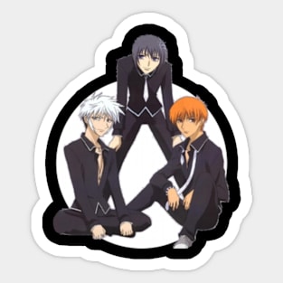 Fruits Basket Kyo and Tohru Sticker kiss and hug Season 3 Holo -   Portugal