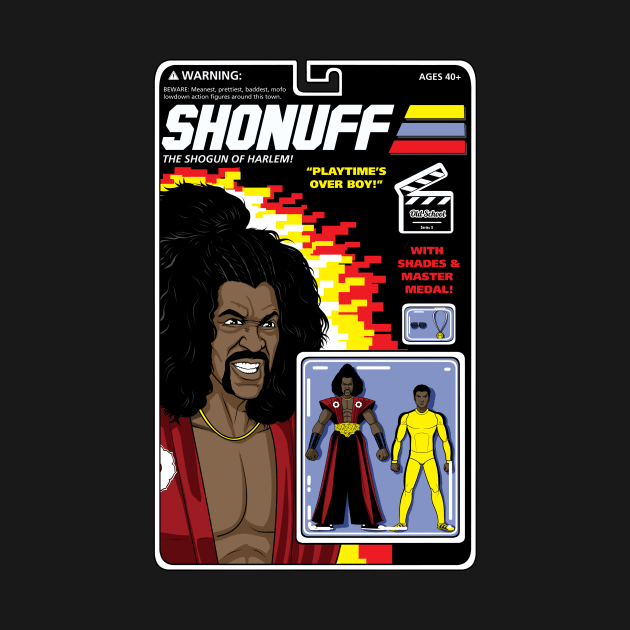 Shonuff Action Figure by BlackActionTeesOnDemand