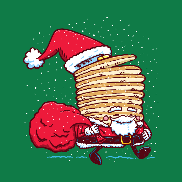 Santa Pancake by nickv47