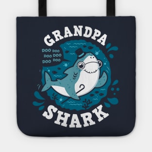 Grandpa Shark Tote