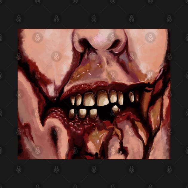 Spooky Zombie Mouth by TWOintoA