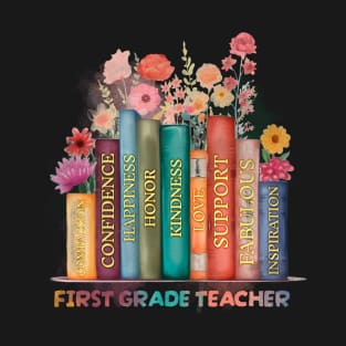 Inspire Bloom: Books & Blossoms T-Shirt