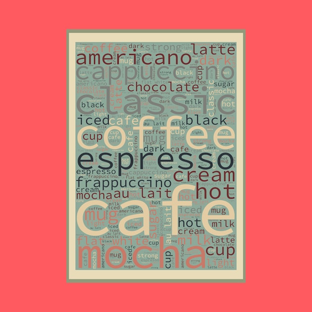 Coffee Menu Word Art by xposedbydesign