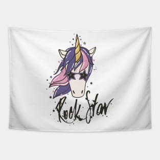 Unicorn Rock Star Tapestry