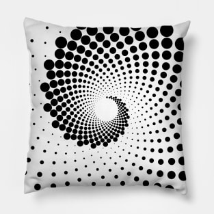 Fibonacci Sequence: Spiraling Dots 2 Pillow