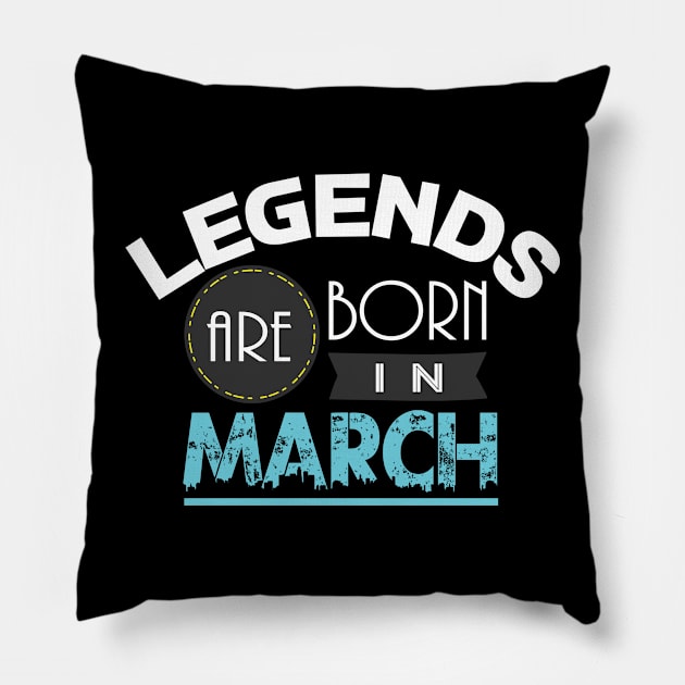 March Pillow by worshiptee