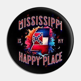 Mississippi is my Happy Place Pin