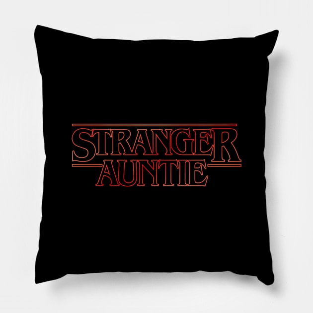 Stranger Auntie v2 Pillow by Olipop