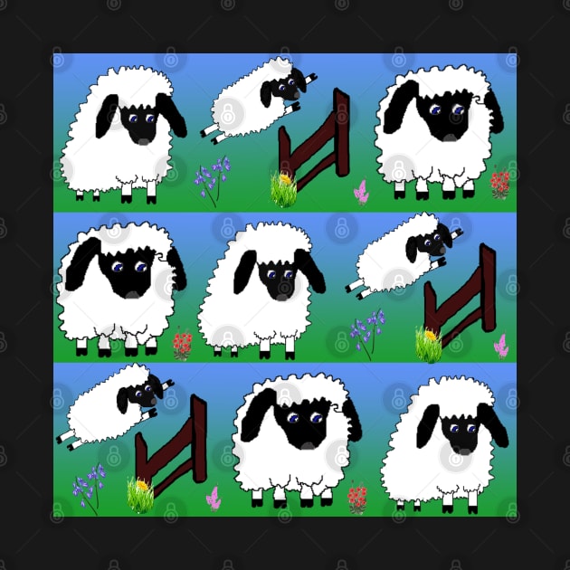 Playful sheep 2 by longford