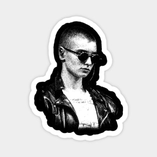 Vintage Sinead O'Connor White Magnet