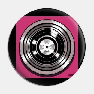 Platinum Record on Pink Pin