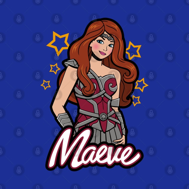 Heroic Queen Maeve Female LGBTQ Superhero Parody by BoggsNicolas