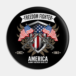 Freedom Fighter Pin