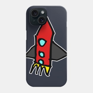 Rocket by Kids Phone Case