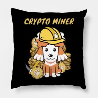 Funny Poodle is a Crypto Miner Pillow