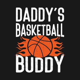 Daddy's Basketball Buddy baby Kids Baller T-Shirt