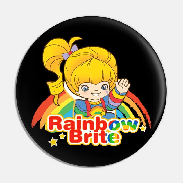 Rainbow Brite Vintage Pin by christinehearst
