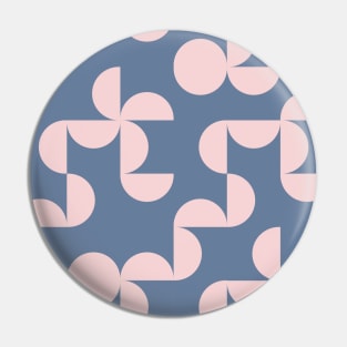 Pink and Blue Geo Pin