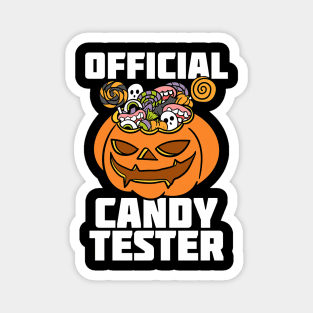 Halloween Official Candy Tester Magnet