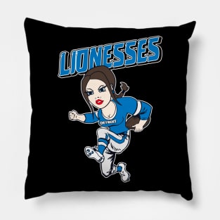 Detroit Lionesses Pillow